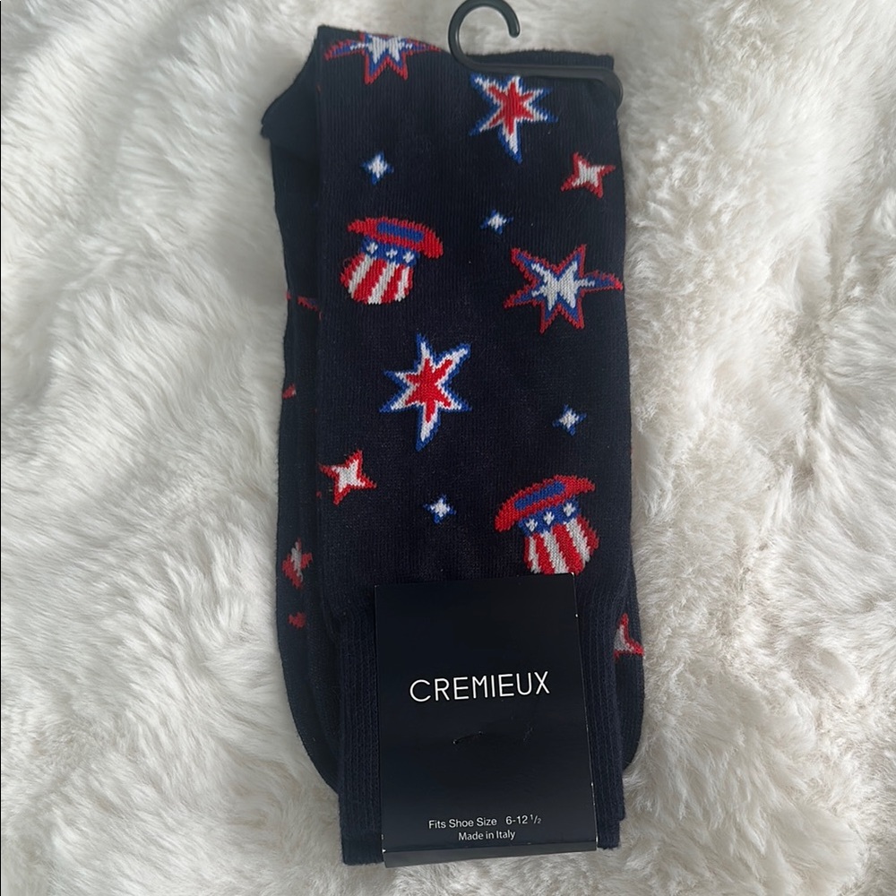 NWT Daniel Cremieux Men's July 4th socks